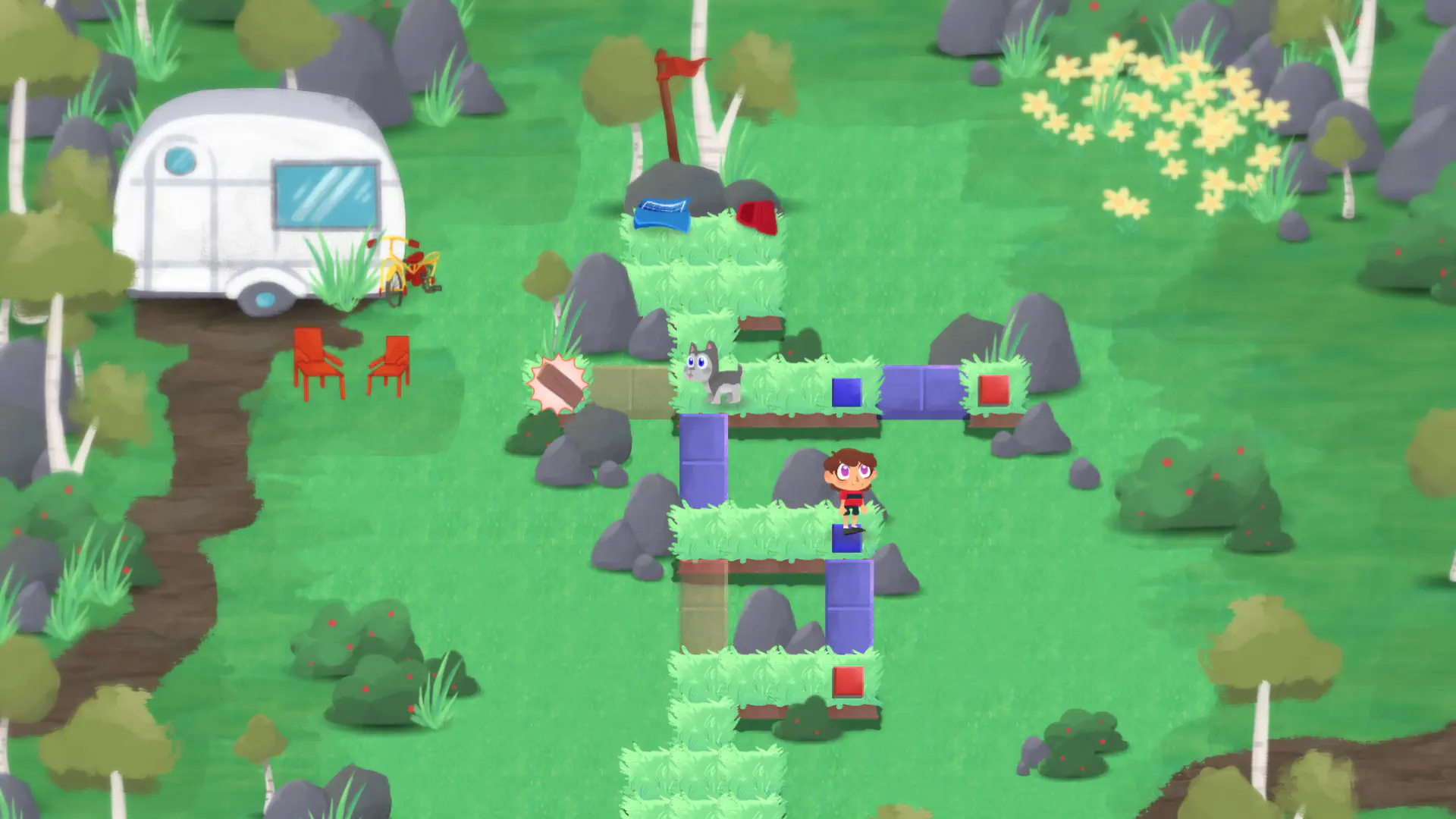 Screenshot from Chriss Cross